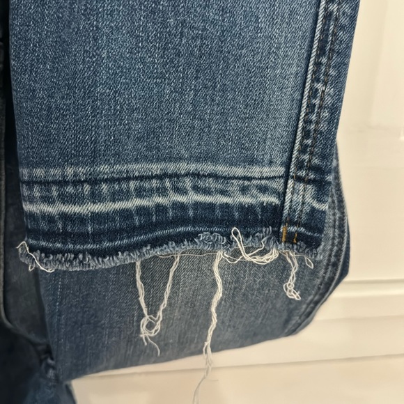 MADEWELL LIGHT BLUE DENIM SKINNY OVERALLS SZ XS - Picture 8 of 8